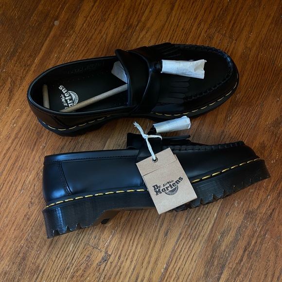 Dr. Martens Adrian Bex Smooth Leather Tassel Loafers - Picture 4 of 10